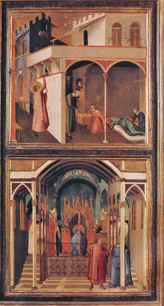 scenes of the life of saint nicholas two